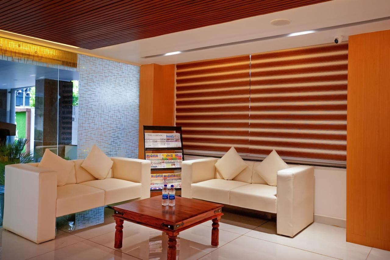 Hotel Sunrise Hospitality Vijayawada Bagian luar foto